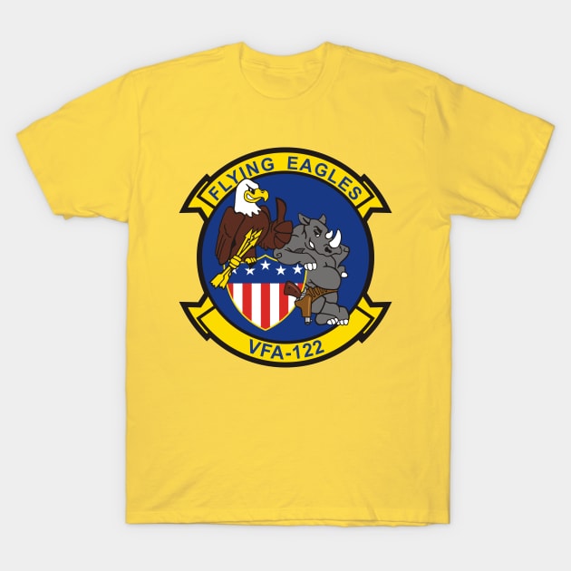 F/A18 Rhino - VFA122 Flying Eagles T-Shirt by MBK